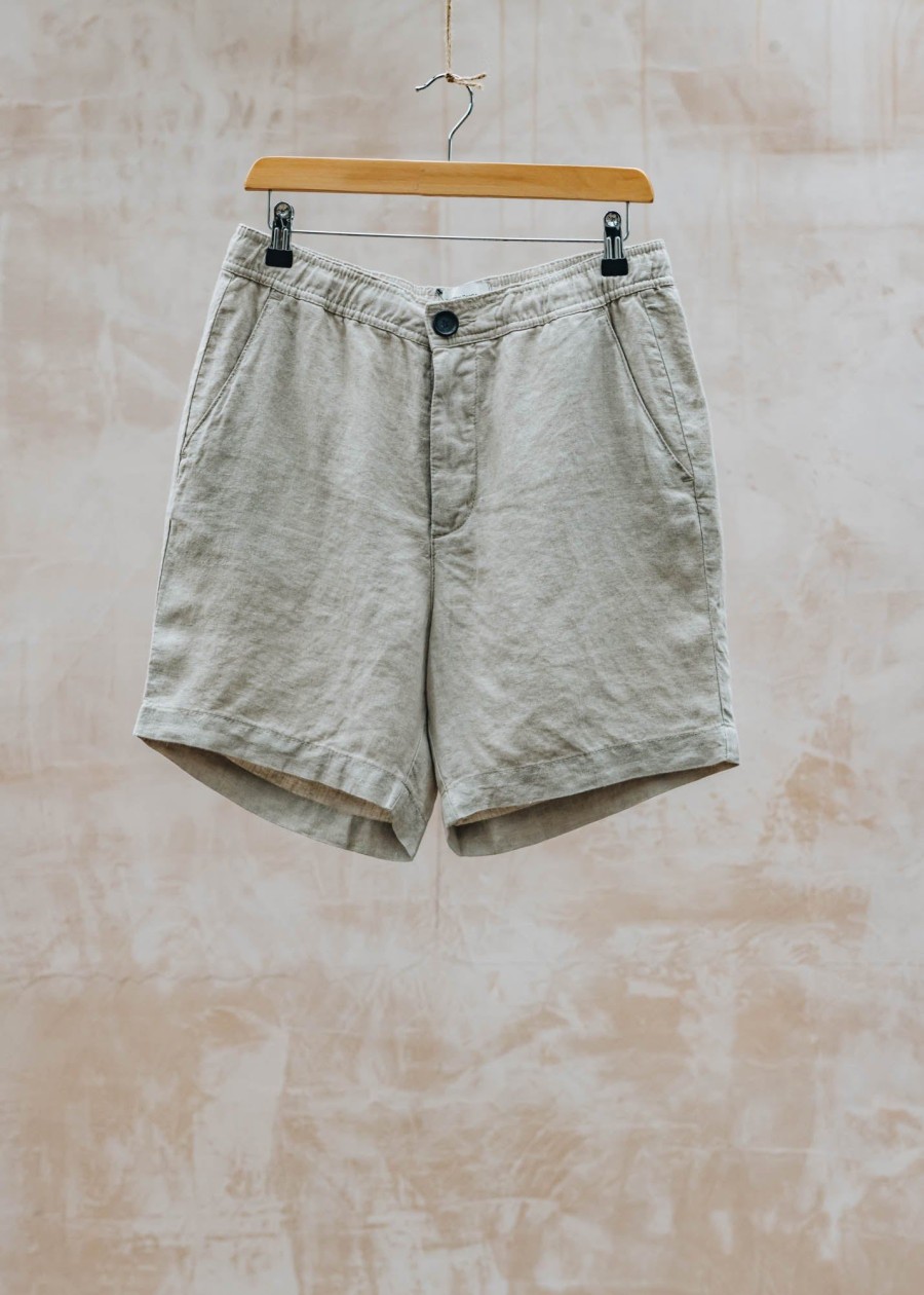 Clothing Oliver Spencer Trousers | Oliver Spencer Osborne Drawstring Shorts In Sand