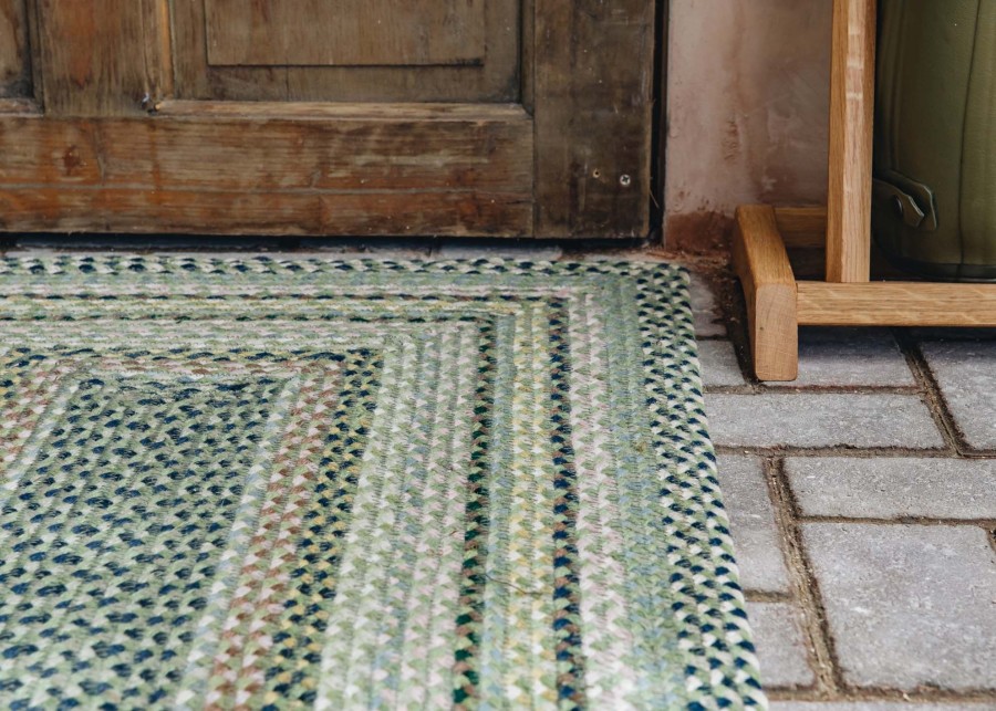 Interiors The Braided Rug Co. Rugs | Buy Mint Rectangle Rugs