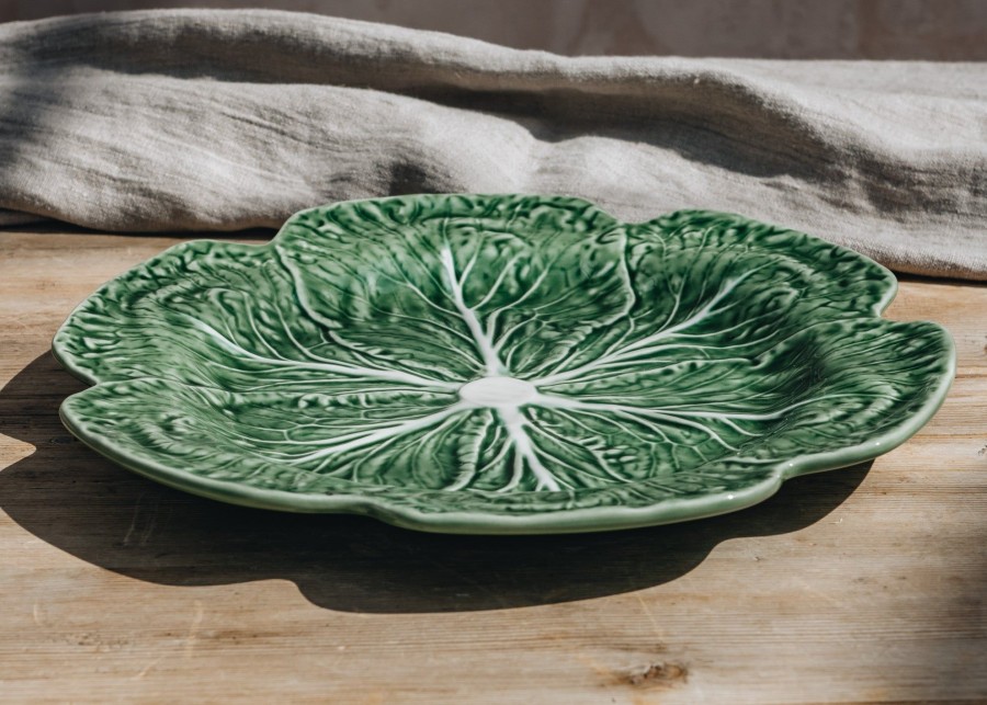 Interiors Bordallo Pinheiro Dining | Bordhallo Pinheiro Cabbage Charger Plate