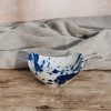 Interiors Ivan Ros Dining | Ivan Ros Blue Splatter Triangular Bowl