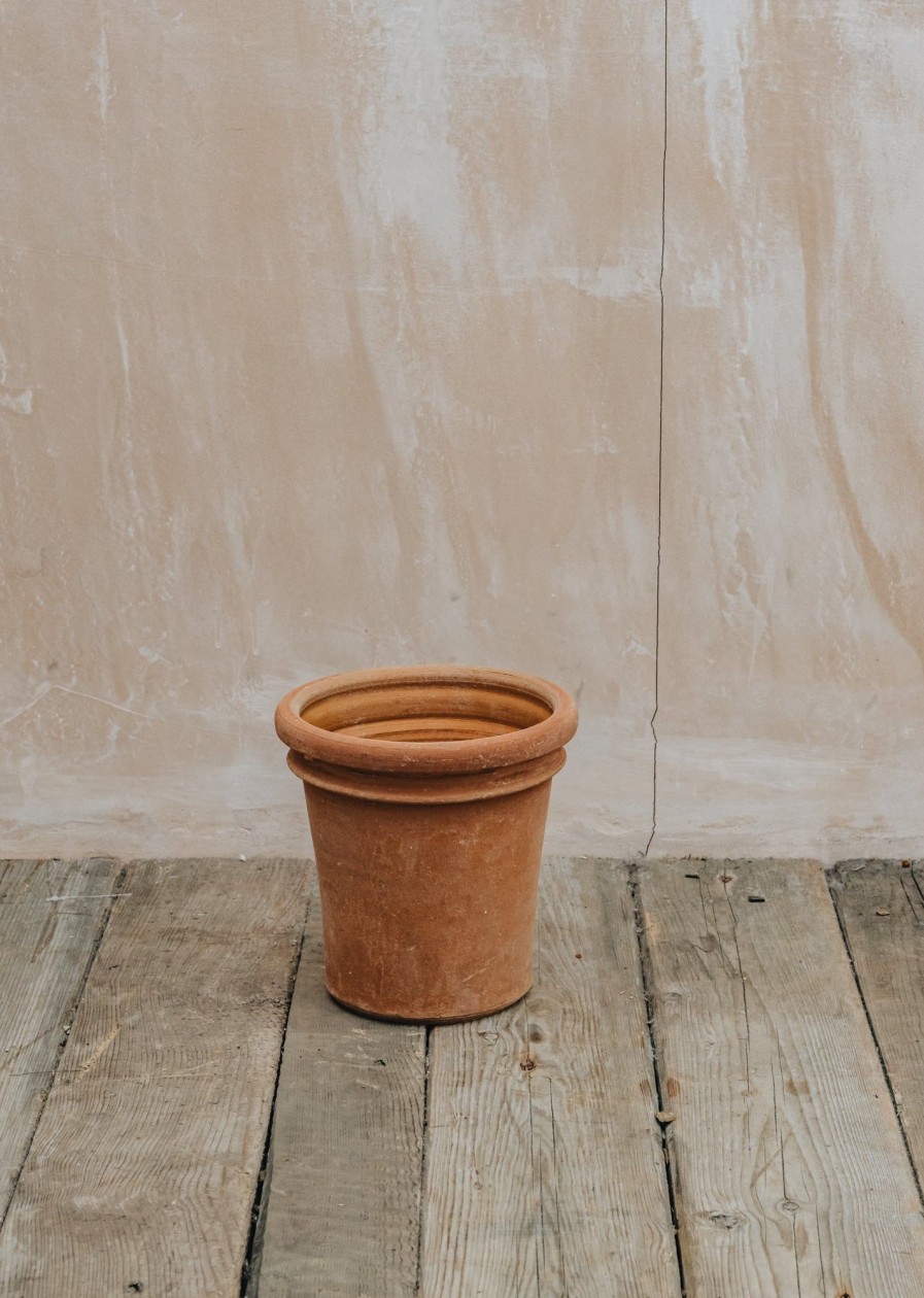 Gardening Oreya Pots Pots & Planters | Monahou Cretan Terracotta Pot 20Cm X 20Cm