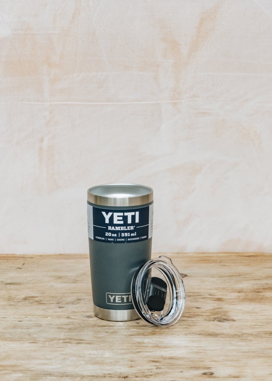 Outdoor Living YETI Drinkware | Yeti Rambler Tumbler 20Oz In Charcoal