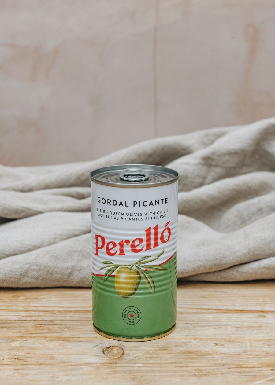 Food & Drink Perello Olives, Nuts & Snacks | Perello Tinned Pitted Gordal Olives, 150G