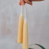 Interiors Moorlands Beeswax Candles Candles & Fragrance | Stubby Beeswax Candle Pairs, Pack Of Six