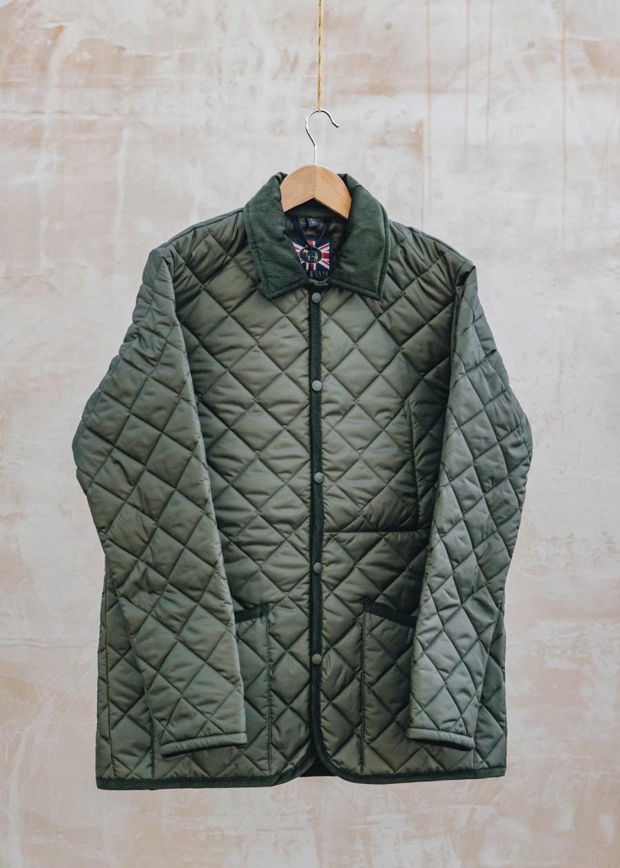 Clothing Lavenham Outerwear & Coats | Lavenham Denham Jacket In Olive Green