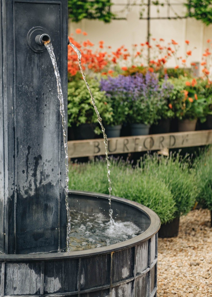 Gardening A Place in the Garden Water Features | Sienna Round Zinc Water Feature