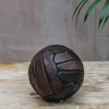 Interiors John Woodbridge & Sons Decorative | John Woodbridge & Sons Vintage Leather Miniature Football