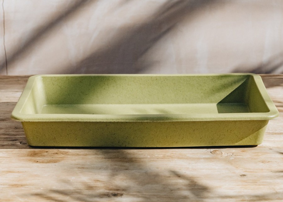 Gardening Haxnicks Grow Your Own | Sage Green Bamboo Seed Tray