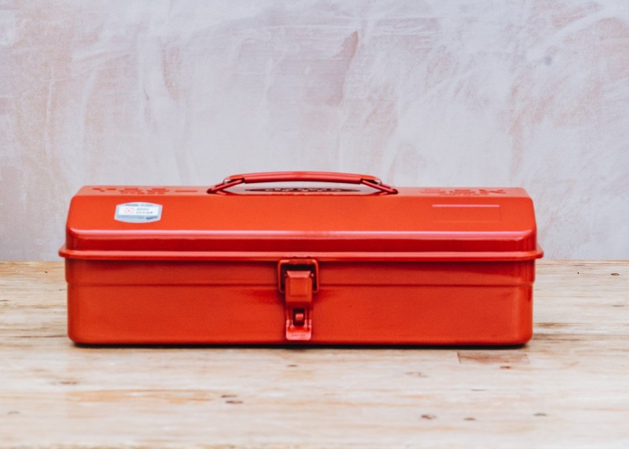 Interiors Toyo Storage | Camber Top Tool Box In Red