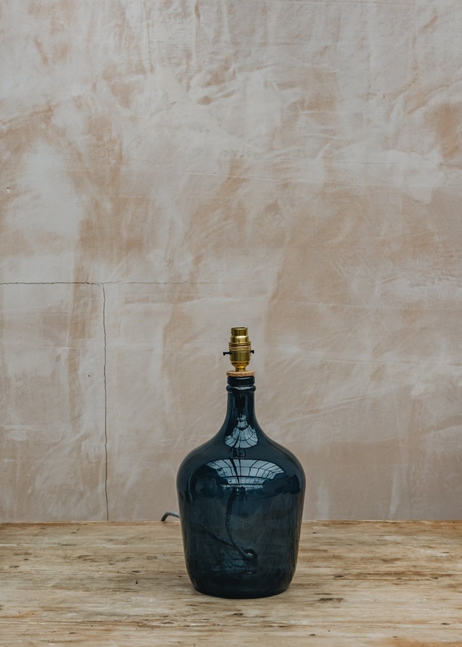 Interiors Jarapa Lighting | Jarapa Garrafa Bottle Lamp In Petrol