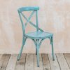 Outdoor Living Pilma Disseny Barcelona Metal Furniture | Blue Niza Chair