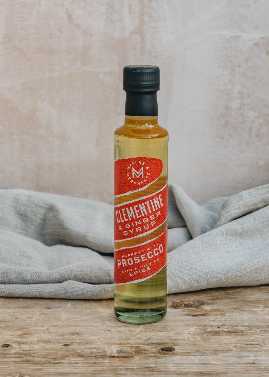 Food & Drink Makers & Merchants Non-Alcoholic | Makers & Merchants Clementine And Ginger Syrup