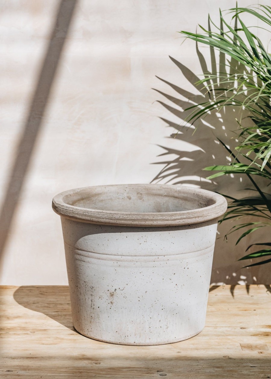 Interiors Bergs Potter Houseplants & Pots | Bergs Potter Galestro Grey Pot, 35Cm| Burford Garden Co.