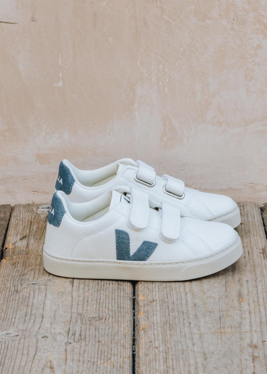 Children Veja Footwear | Veja Children'S Esplar Trainers In White And California