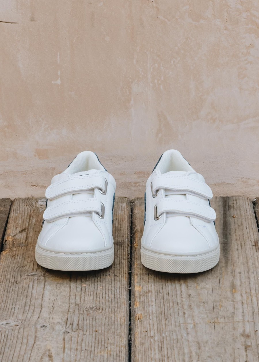 Children Veja Footwear | Veja Children'S Esplar Trainers In White And California