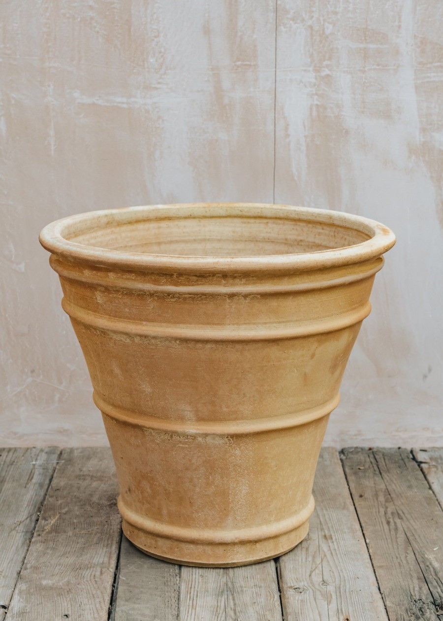 Gardening Oreya Pots Pots & Planters | Monahou Cretan Terracotta Pot 50Cm X 55Cm