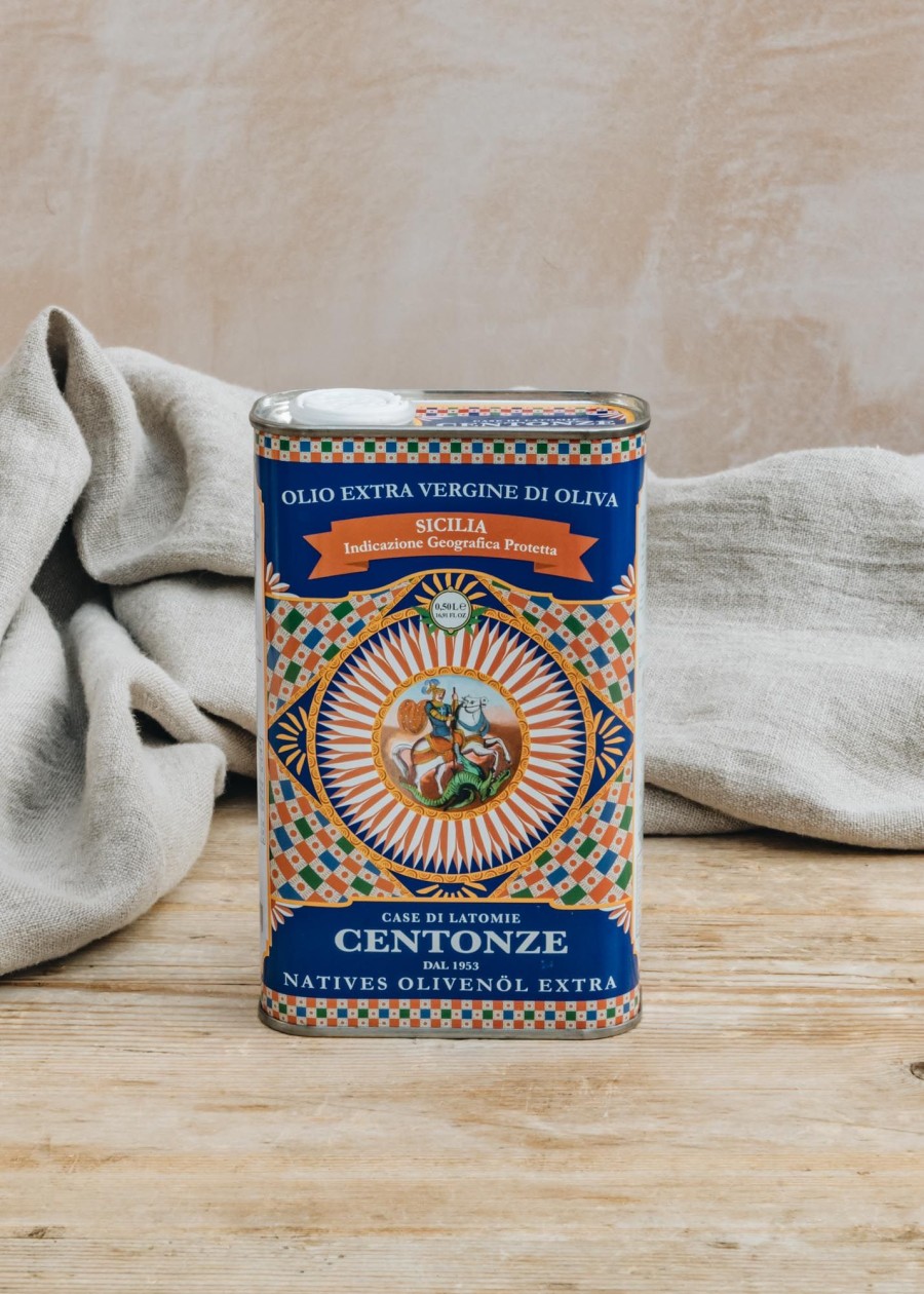 Food & Drink Centonze Oils & Vinegars | Centonze Olive Oil In Sicily Iconic Tin