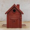 Outdoor Living Wildlife Garden Wildlife Care | Wildlife Garden Red Earth Birdhouse