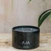 Interiors AJA Botanicals Candles & Fragrance | Aja Botanicals Black Triple Wick Candle In Walk On The Wild Side, 525G