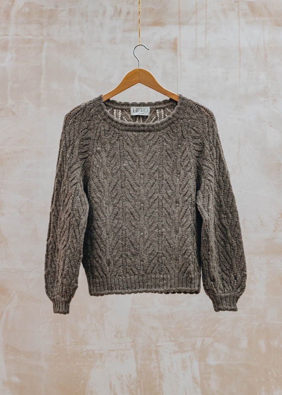 Clothing Herd Tops | Herd Wyre Jumper In Loam