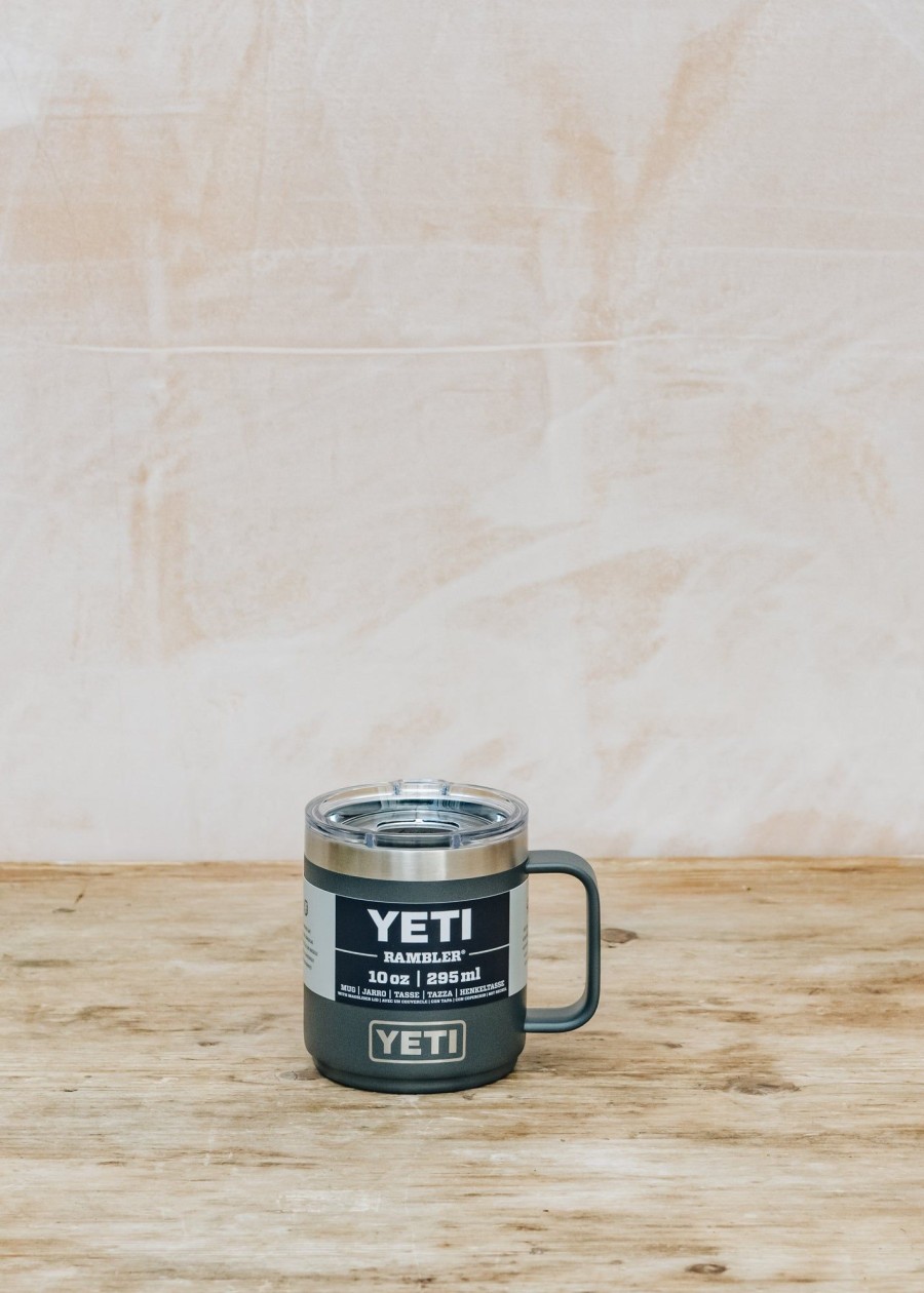 Outdoor Living YETI Drinkware | Yeti Rambler Mug 10Oz In Charcoal