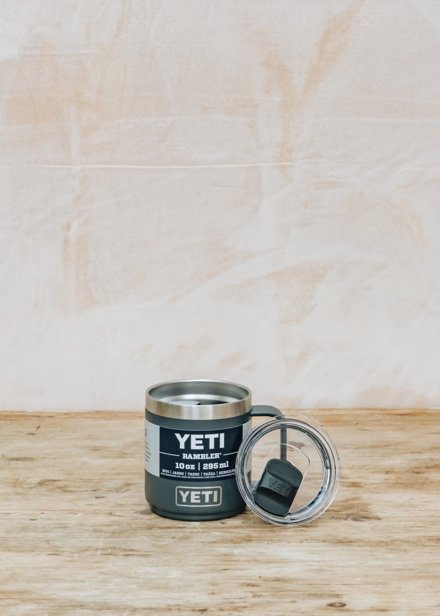 Outdoor Living YETI Drinkware | Yeti Rambler Mug 10Oz In Charcoal