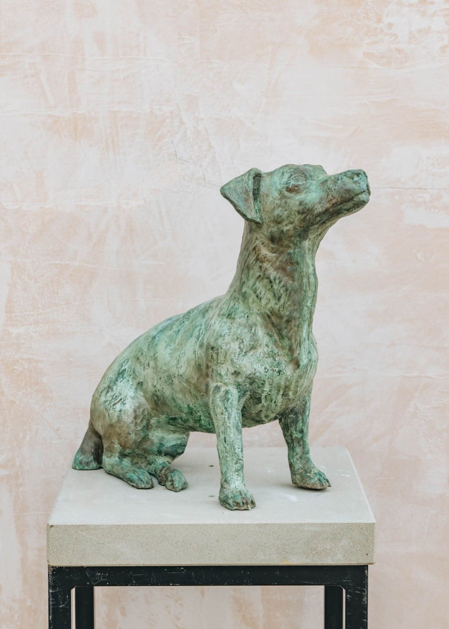 Art Burford Gallery Sculpture | Jack Russell By Christine Baxter