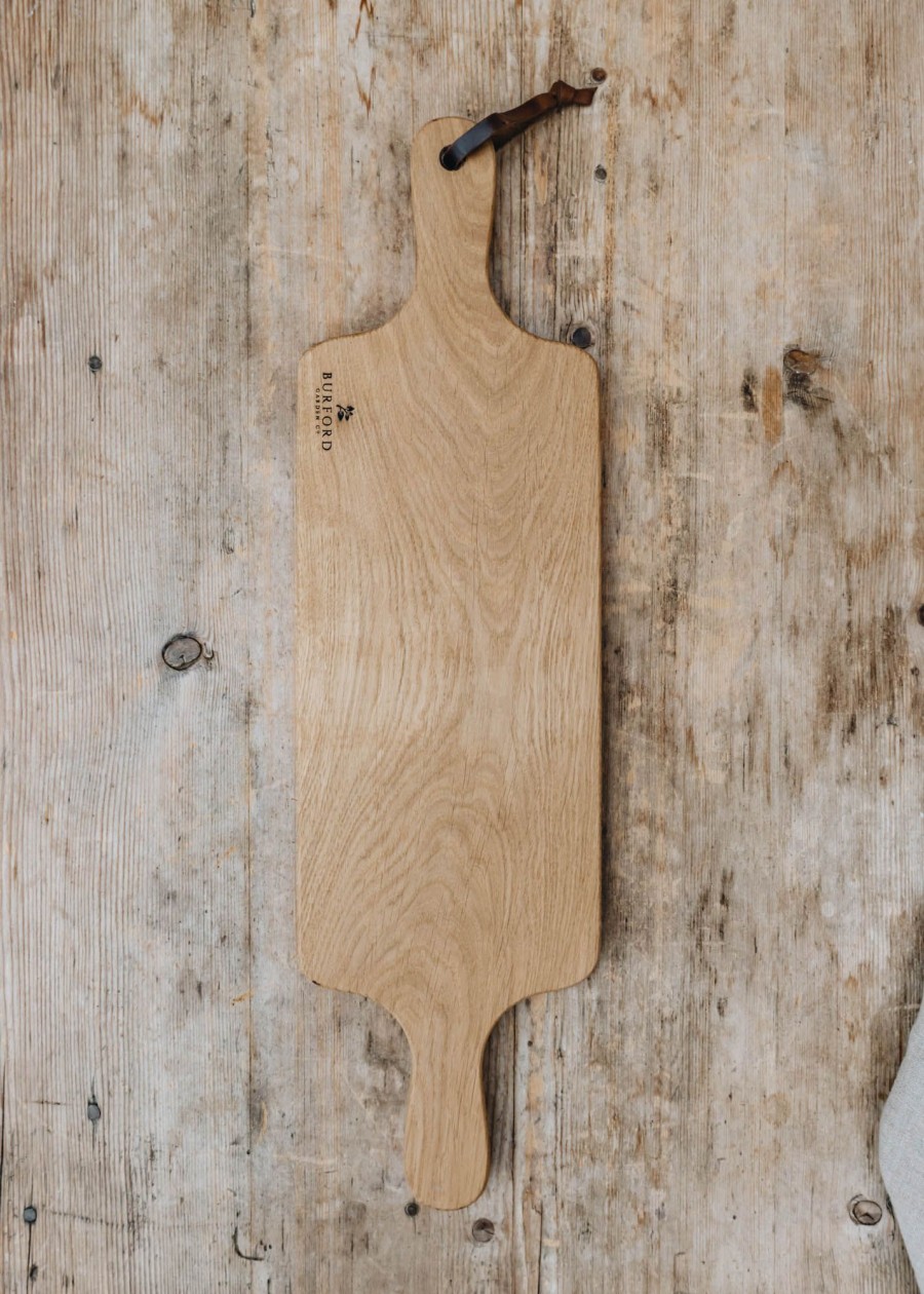 Interiors Stik Designs Dining | Stik Designs Large Double Handled Oak Cheese Board