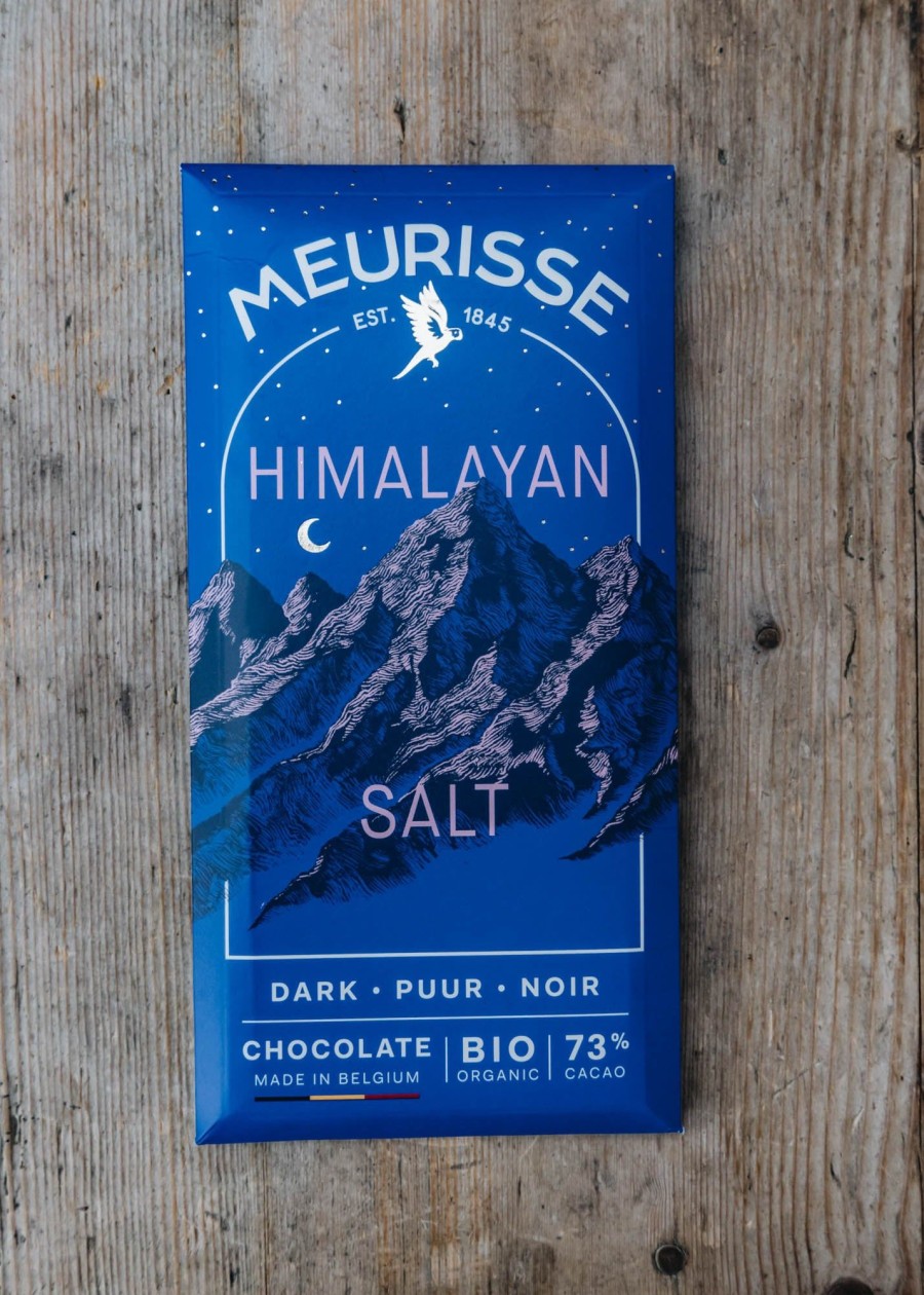 Food & Drink Meurisse Chocolate & Confectionery | Meurisse Dark Chocolate Bar With Himalayan Salt