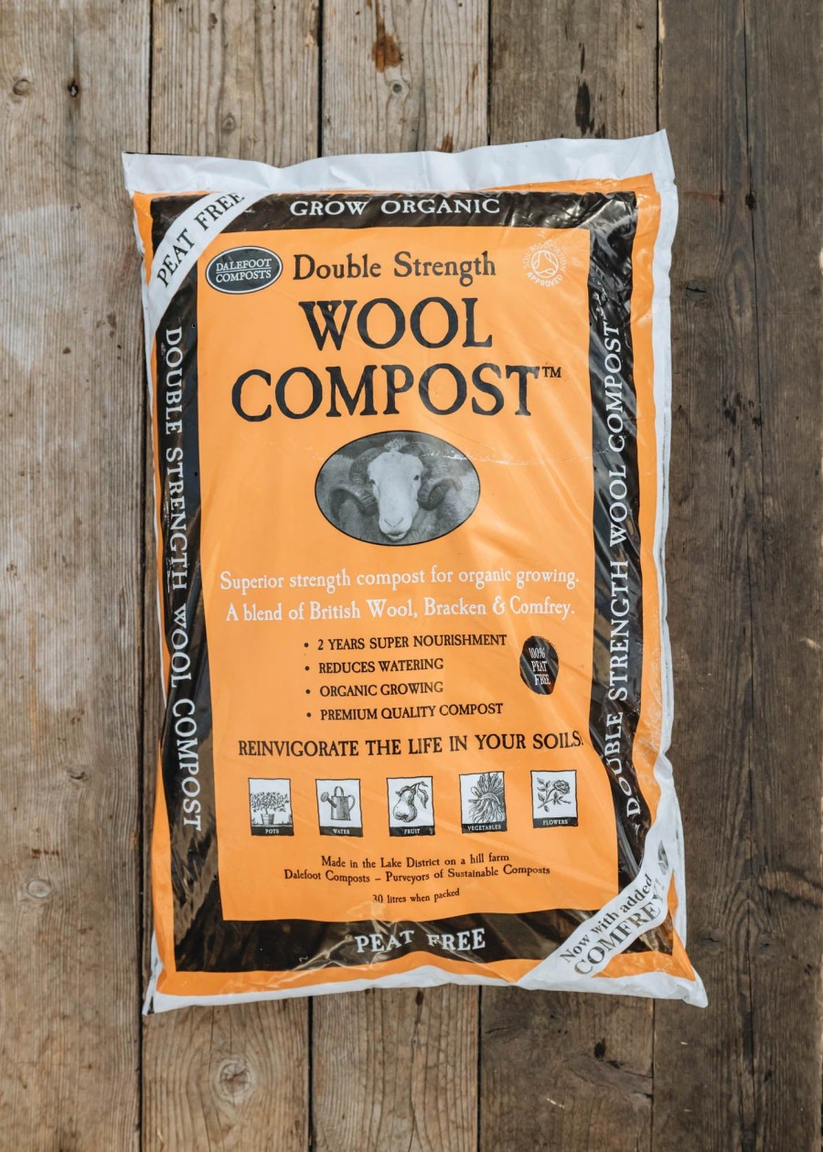 Gardening Dalefoot Compost, Gravel & Garden Medium | Double Strength Wool Compost, 30L