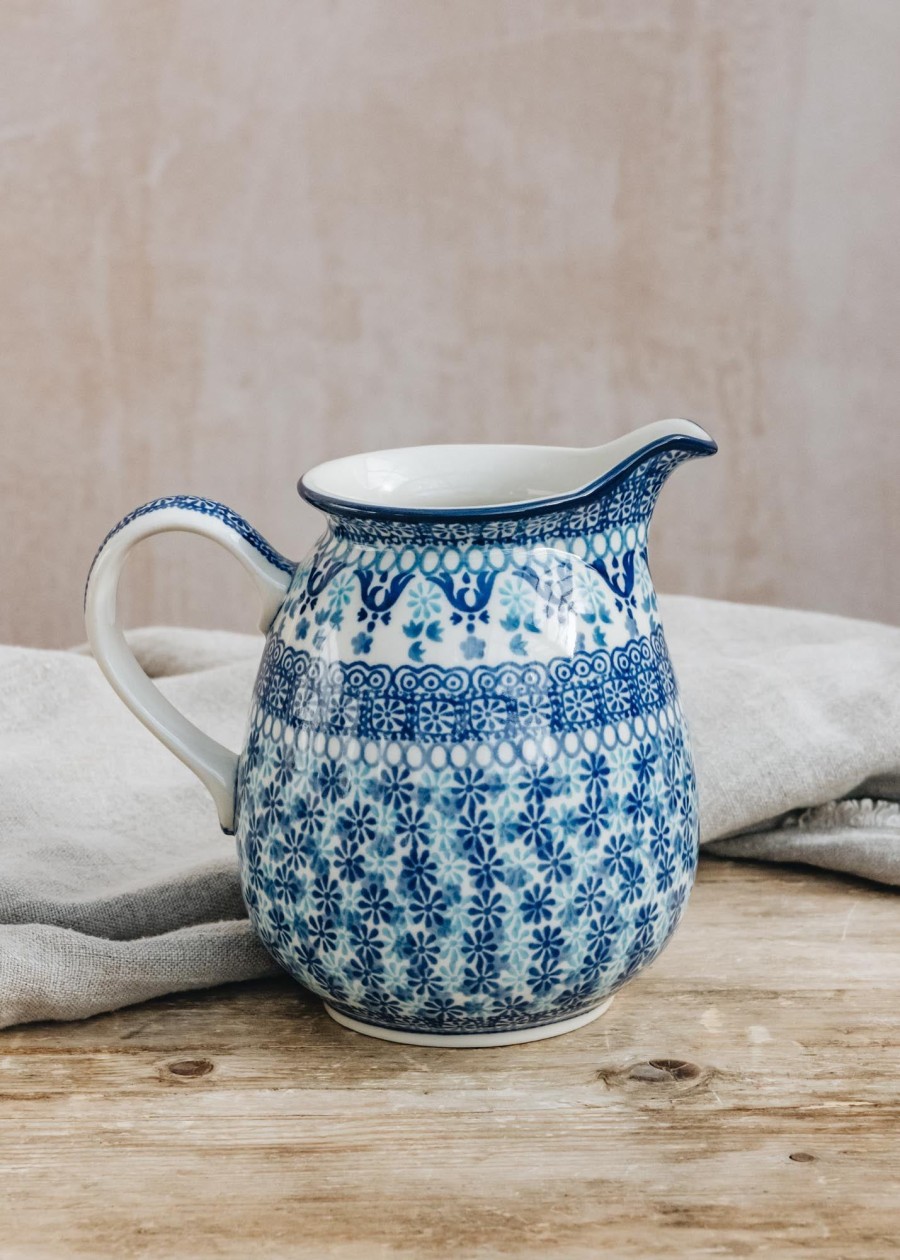 Interiors Bunzlau Castle Ceramics Dining | Bunzlau Castle Nautique Jug, 1030Ml