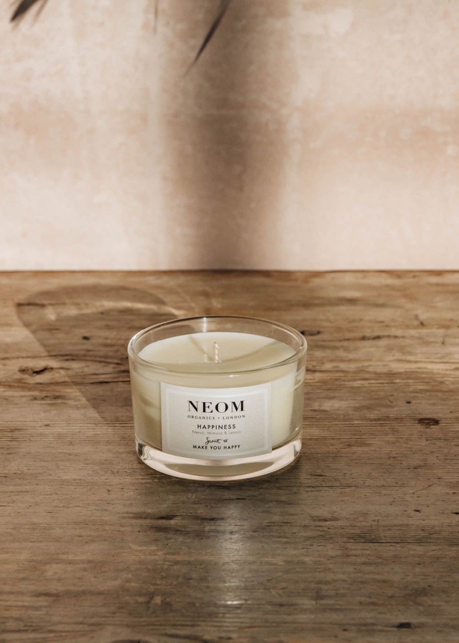 Interiors Neom Organics Candles & Fragrance | Travel Candle In Happiness