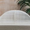 Interiors Fiorira un Giardino Dining | Large Rectangular Abaca Net Cover