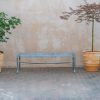 Outdoor Living Harrod Horticultural Metal Furniture | Buy Three Seater Dining Bench