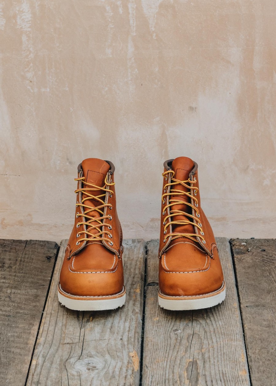 Clothing Red Wing Footwear | Red Wing 875 Classic Moc Toe Boots In Oro Legacy