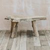 Interiors Gommaire Tables | Gommaire Natural Shape Coffee Table In Grey