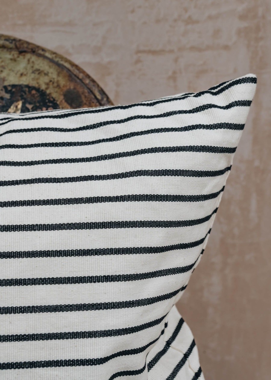 Interiors AfroArt Cushions | Juanita Cushion In Black And White