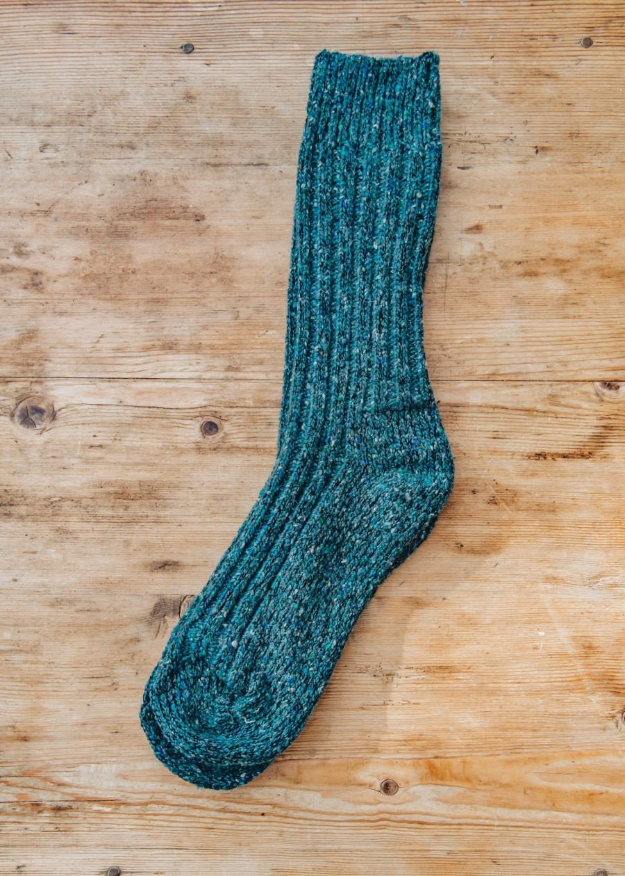 Clothing Two Left Feet Agencies Accessories | Traditional Socks In Blue