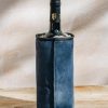 Interiors KYWIE Dining | Kywie Sheepskin Wine Cooler In Blue Suede