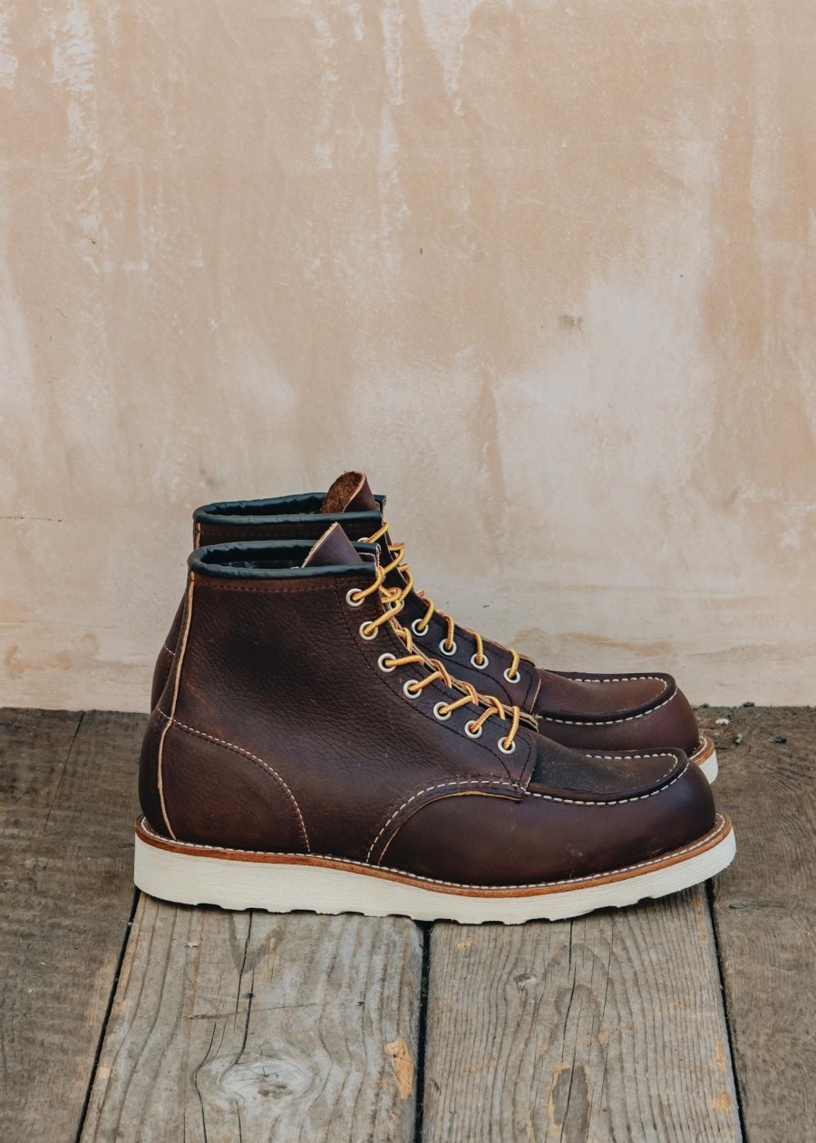 Clothing Red Wing Footwear | Red Wing 8138 Classic Moc Toe Boots In Briar Oil Slick