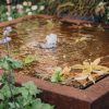 Gardening Adezz BV Water Features | Buy Square Corten Steel Water Feature