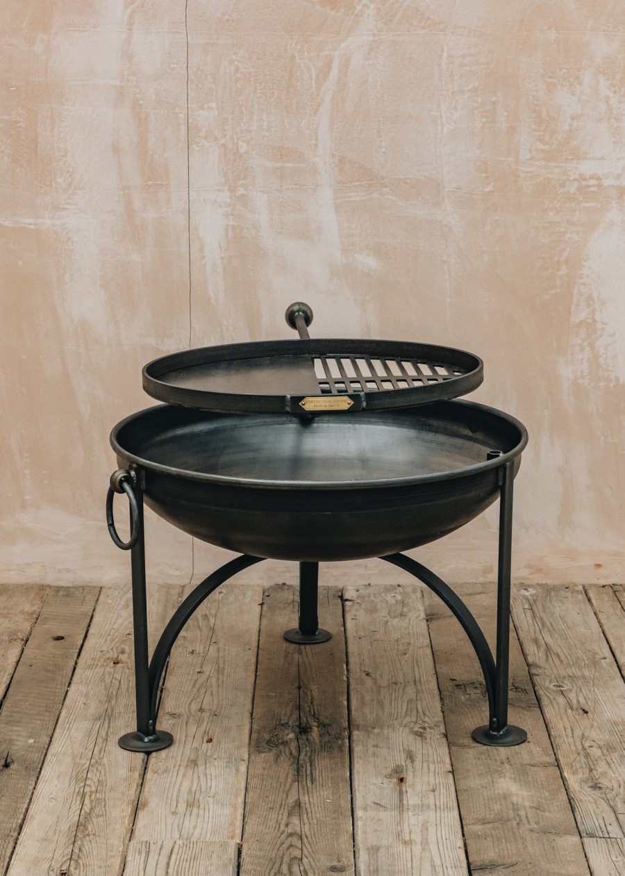 Outdoor Living Firepits UK Firepits | Plain Jane Firepits With Swing Arm