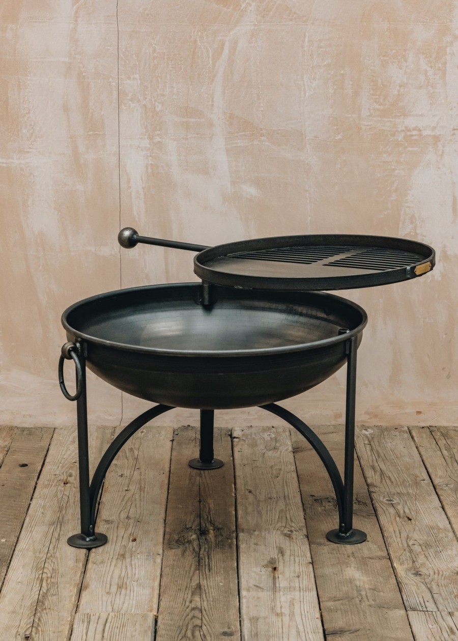 Outdoor Living Firepits UK Firepits | Plain Jane Firepits With Swing Arm