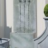 Gardening A Place in the Garden Water Features | Buy Veneto Tall Zinc Water Feature