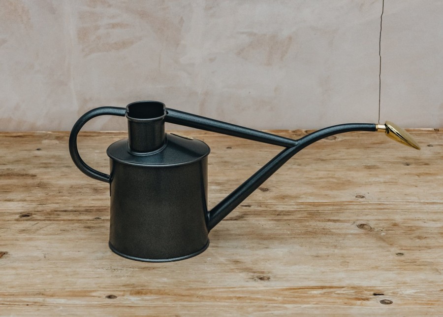 Gardening Haws Grow Your Own | Haws Rowley Watering Can In Graphite 2Pt