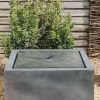 Gardening A Place in the Garden Water Features | Qube Zinc Water Feature