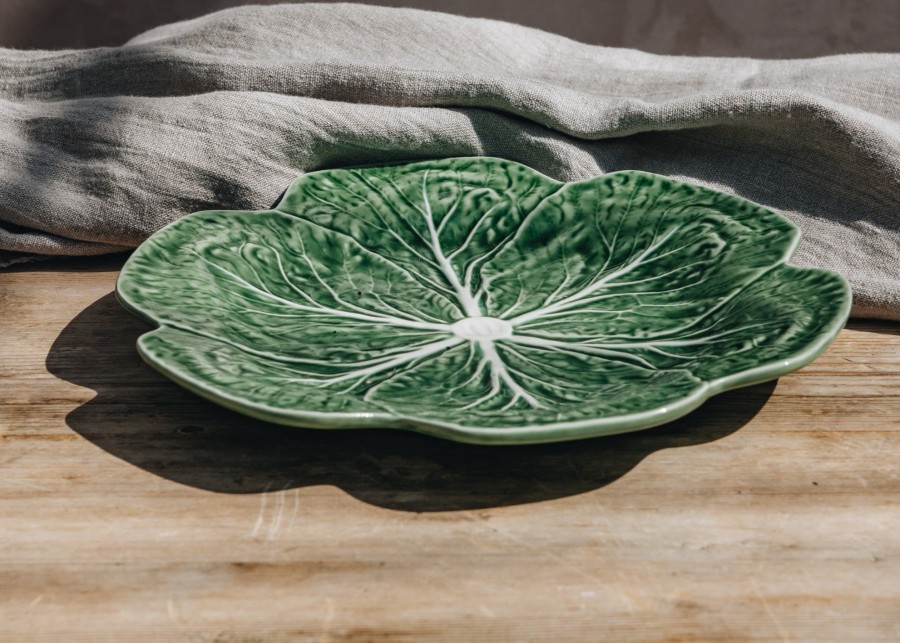 Interiors Bordallo Pinheiro Dining | Bordhallo Pinheiro Cabbage Dinner Plate