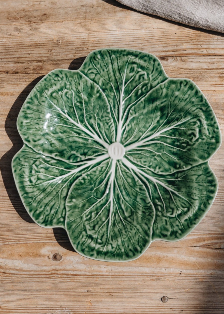 Interiors Bordallo Pinheiro Dining | Bordhallo Pinheiro Cabbage Dinner Plate