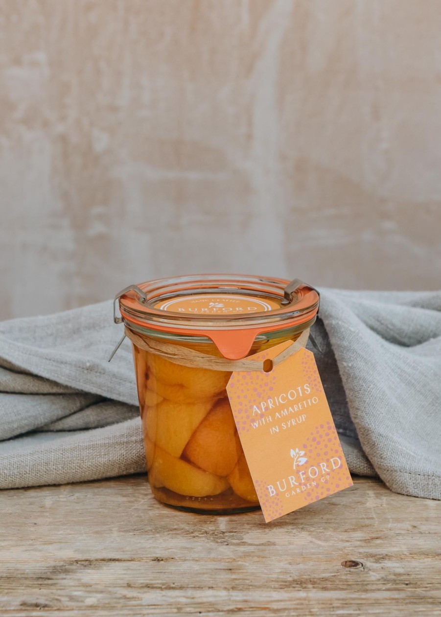 Food & Drink Burford Preserves Jam, Honey & Preserves | Apricots With Amaretto In Syrup