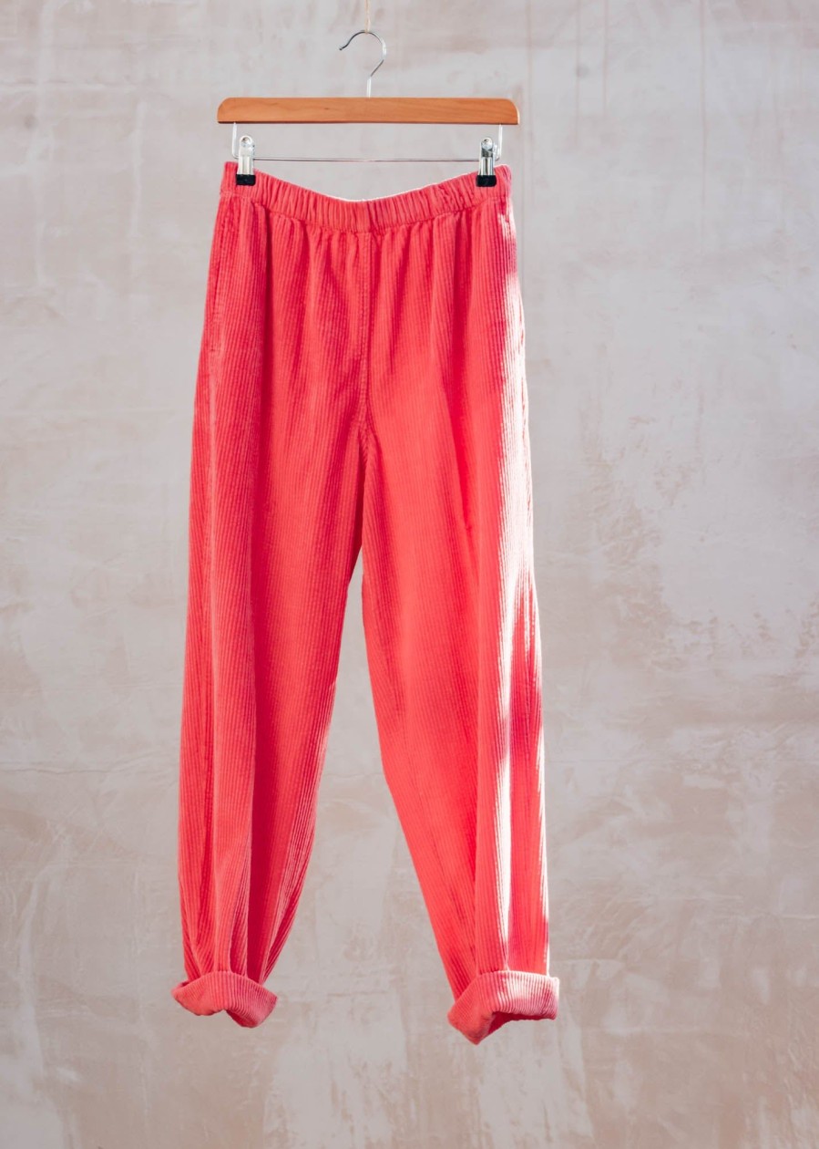 Clothing American Vintage Trousers & Skirts | American Vintage Padow Trousers In Geranium